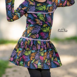 Happy Wirbelwind - Gr 74-152 - Tunika + Kleid Schnittmuster - Sewando