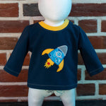 Schnittmuster Jojo – Babypullover mit Schulterknopfleiste Gr. 56-98 - Sewando