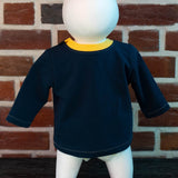 Schnittmuster Jojo – Babypullover mit Schulterknopfleiste Gr. 56-98 - Sewando