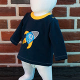 Schnittmuster Jojo – Babypullover mit Schulterknopfleiste Gr. 56-98 - Sewando