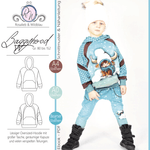 Schnittmuster Baggyhood Kids Gr. 80 bis 152 - Sewando