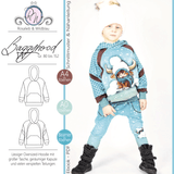 Schnittmuster Baggyhood Kids Gr. 80 bis 152 - Sewando