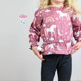 Schnittmuster Wildblume – Oberteil, Tunika oder Kleid | PDF-Download | Größen 86-134 - Sewando