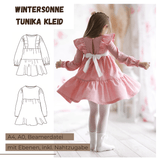 Schnittmuster Wintersonne – Tunika & Kleid Größen 86-140 : - Sewando