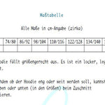 Schnittmuster Hoodie mini JOLINE Gr. 74/80-146/152 + gratis Plotterdatei : - Sewando