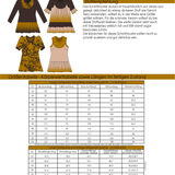 Schnittmuster Tunika, Shirt Aurora Gr. 32 bis 54 - Sewando