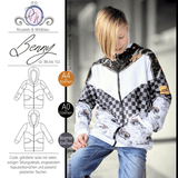 Schnittmuster Sweatjacke Benny Gr. 86 bis 152 - Sewando