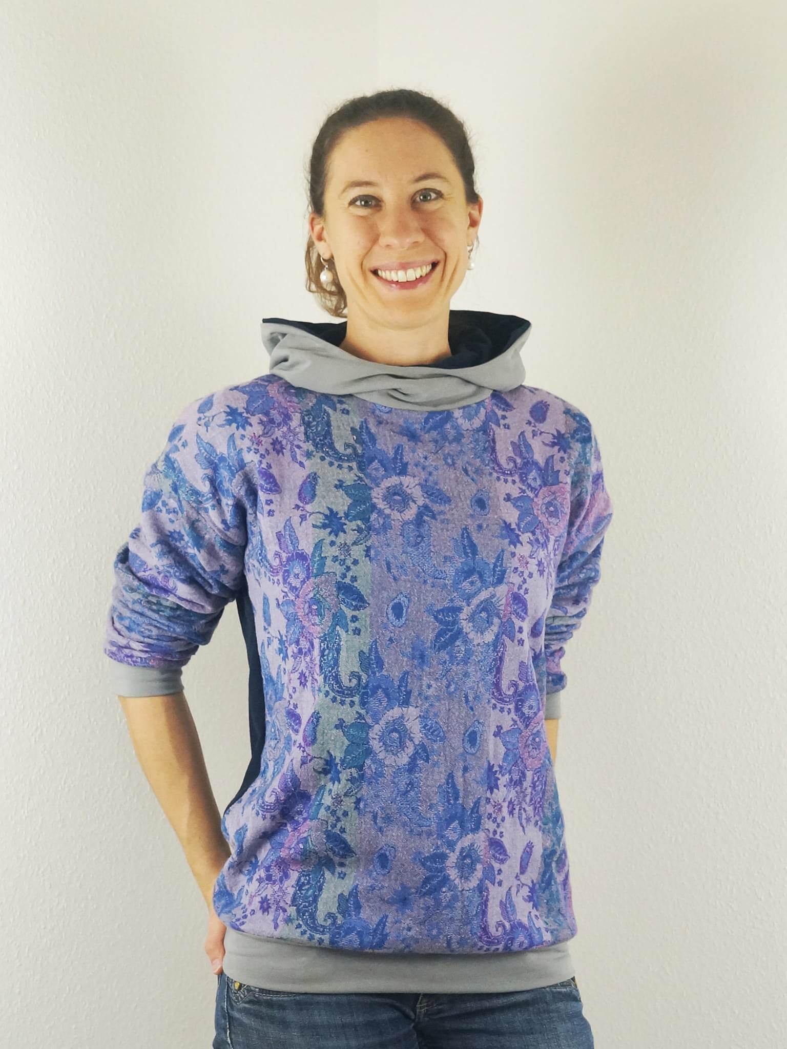Schnittmuster Hoodie Hoodiekleid Lys Gr. 32-50 - Sewando