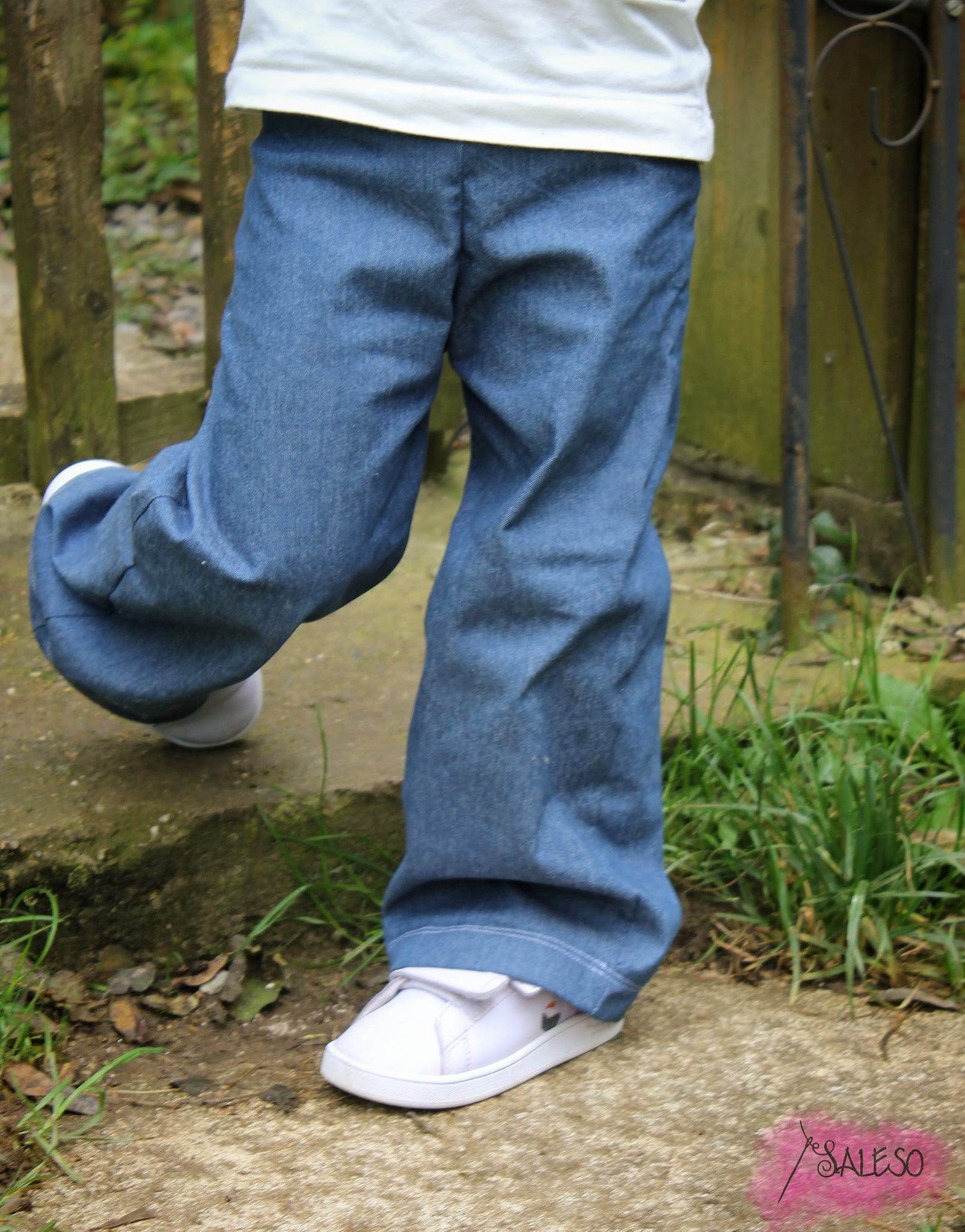 Happy Marla - Gr 98-164 - Wide Fit Hose Schnittmuster - Sewando