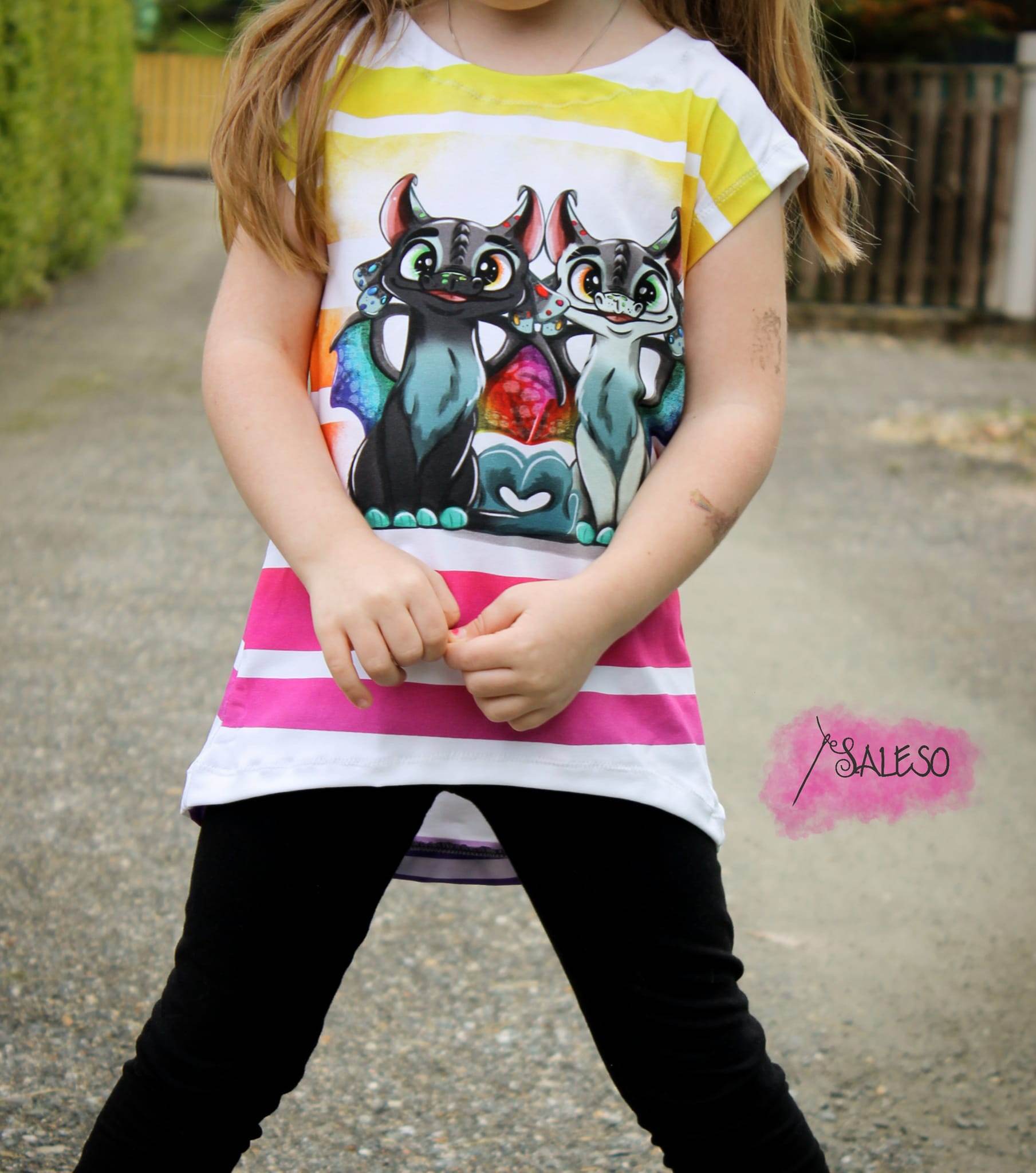 Happy Julina - Gr 86-164 - T-Shirt Schnitmuster - Sewando