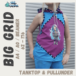 Schnittmuster *Big Grid Pullunder & Tanktop* UNISEX Gr. 62-176 - Sewando