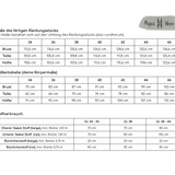 Schnittmuster Welliger Color Block Pullover mit Rundhals KLARA - Gr. 34 - 46 - Sewando