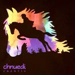 HorseLove Reiten Pferd Pferde Shadow SCHATTENSPRINGER Plotterdatei - Sewando