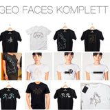 GEO FACES Multi Komplett Set mit allen 6 Versionen, Plotter und Laser-Datei als SVG und DXF - Sewando