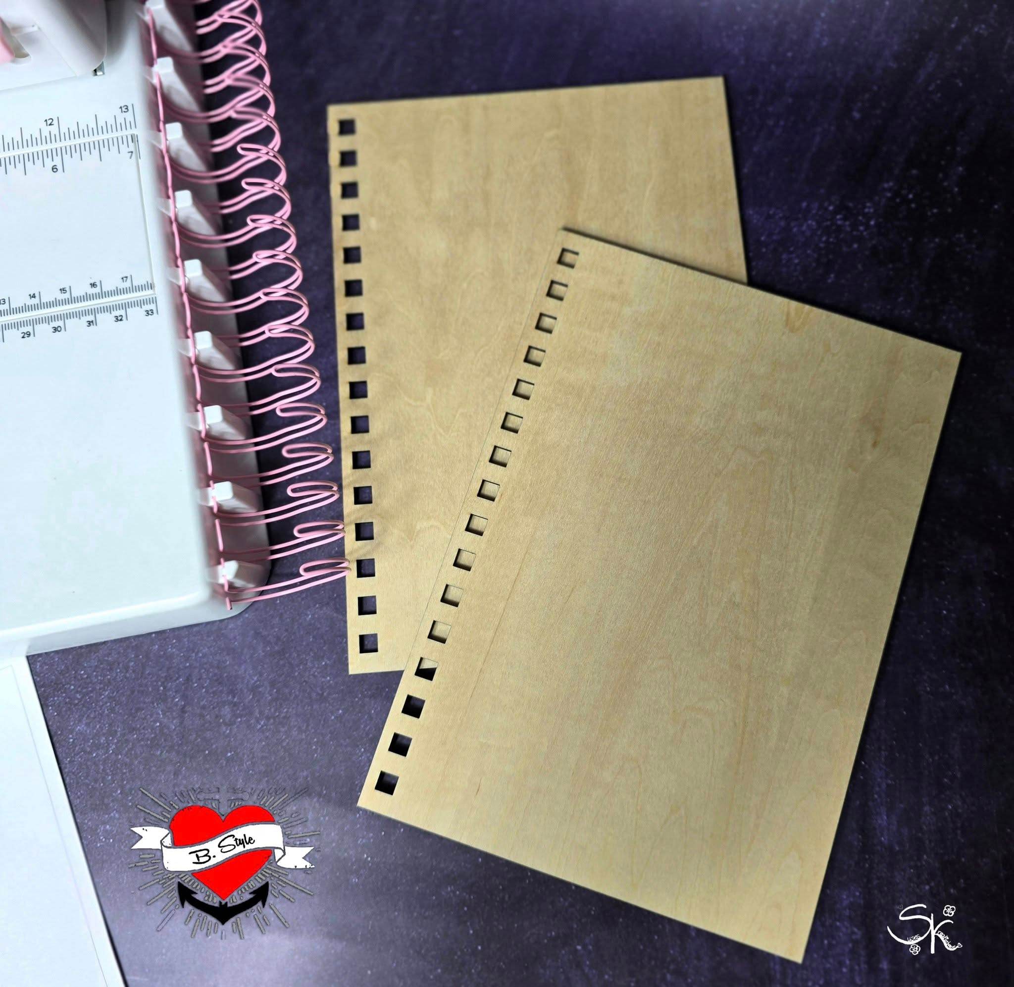 Laserdatei *Bindedeckel verschiedene Größen US; 2:1; 3:1 Bindungen* - Sewando