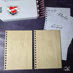 Laserdatei *Bindedeckel verschiedene Größen US; 2:1; 3:1 Bindungen* - Sewando