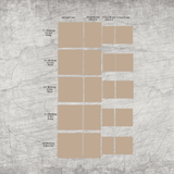 Laserdatei *Bindedeckel verschiedene Größen US; 2:1; 3:1 Bindungen* - Sewando