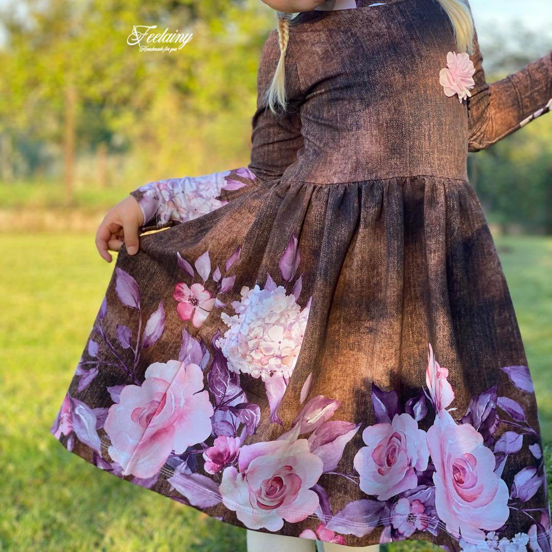 Happy Cataleya - Gr. 74-152 - Kleid Schnittmuster - Sewando