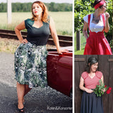 Sommerbundle Shirt/ Kleid Sommerlieb und Rock Anais Gr. 32-58 - Sewando