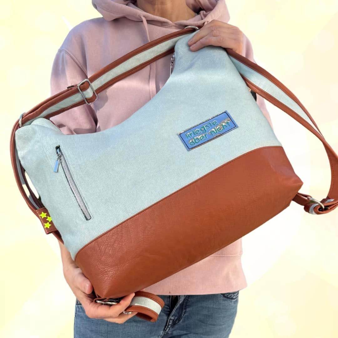 Rucksacktasche Vayana - PDF Schnittmuster und Anleitung in A4 und A0 - Sewando