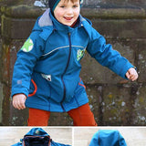 Mini Wetterheld Allwetter-Jacke, Winterjacke, Softshelljacke, Regenjacke für 69cm-104cm Körpergröße - Sewando