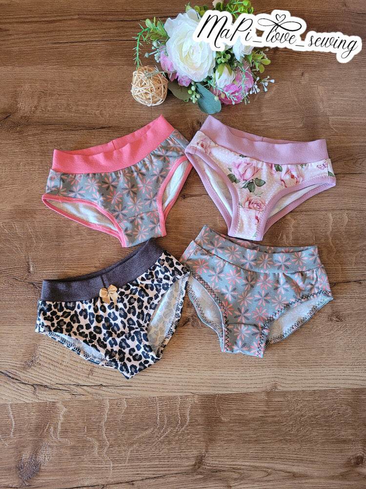 Schnittmuster Slip für Mädchen Betty Gr. 86-164 - Sewando