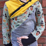 Schnittmuster Winter Add-on für Shirt Fran für Jungen Gr. 74-164 - Sewando