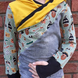 Schnittmuster Winter Add-on für Shirt Fran für Jungen Gr. 74-164 - Sewando