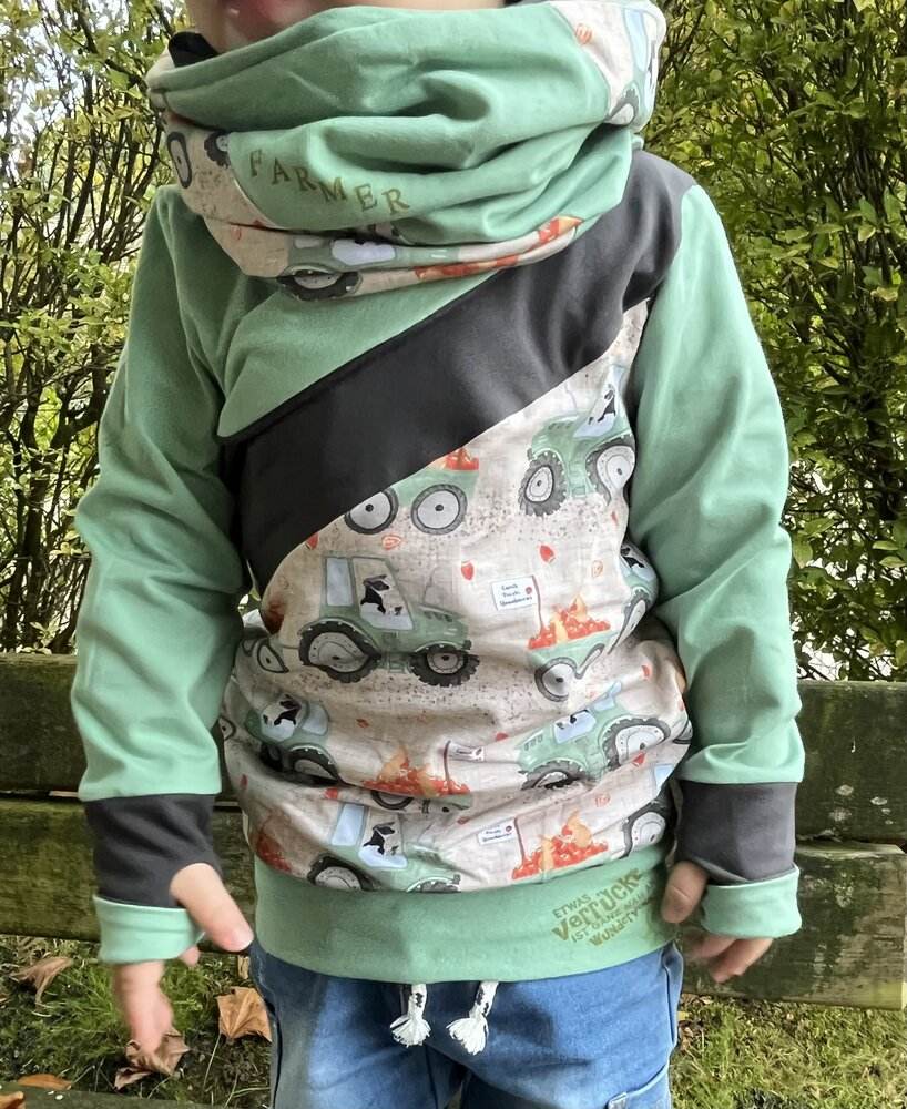 Schnittmuster Winter Add-on für Shirt Fran für Jungen Gr. 74-164 - Sewando