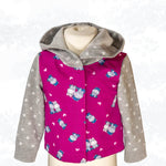 Schnittmuster Cassie Kids – Sweatjacke & Weste mit Kapuze für Kinder Gr. 92-164 - Sewando