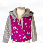 Schnittmuster Cassie Kids – Sweatjacke & Weste mit Kapuze für Kinder Gr. 92-164 - Sewando