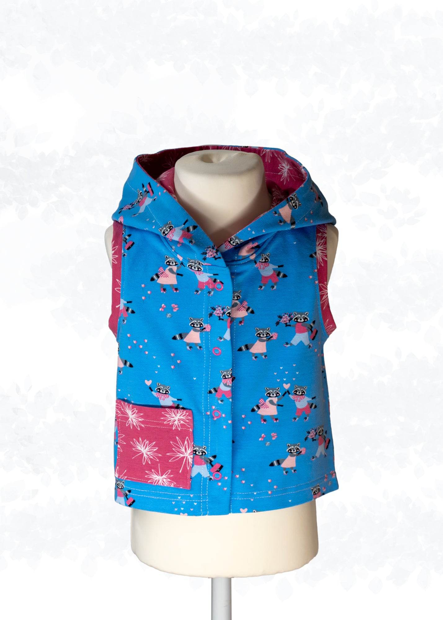 Schnittmuster Cassie Kids – Sweatjacke & Weste mit Kapuze für Kinder Gr. 92-164 - Sewando