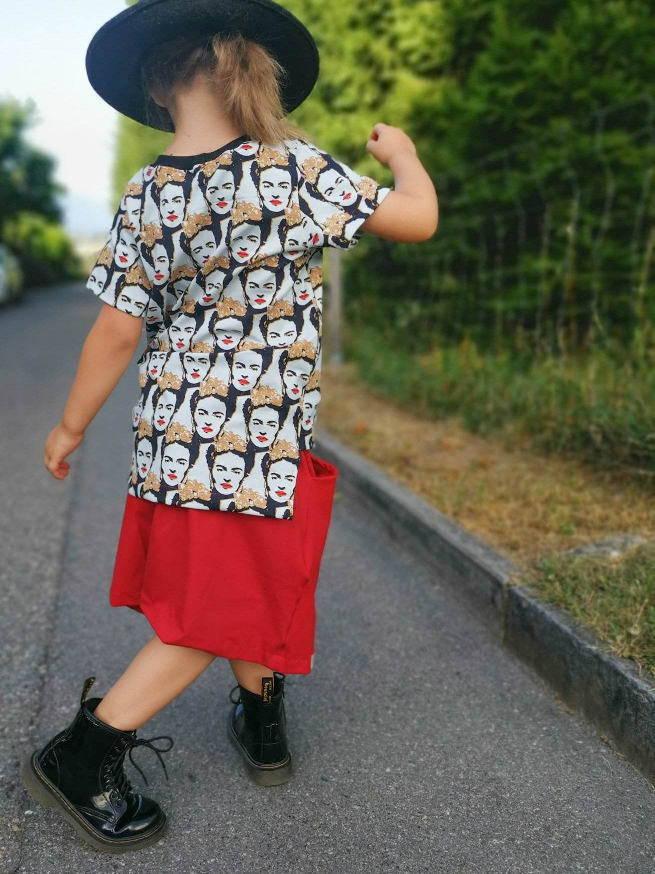 Shirt Mullett, Schnittmuster Grösse 74-152 - Sewando