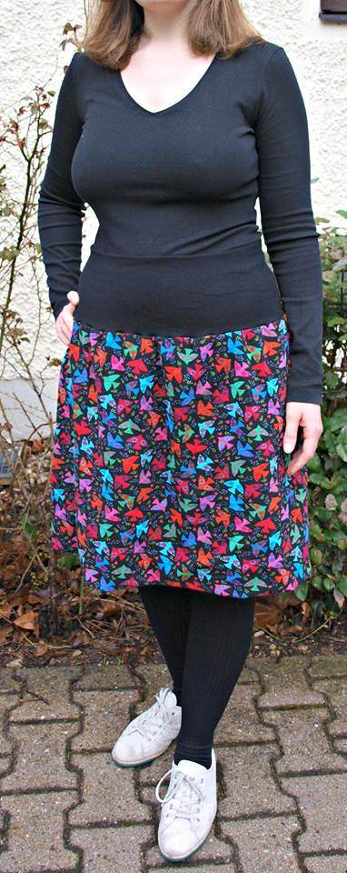 Schnittmuster timtom WOMEN No.1 bequemer Rock Gr. S-XXXL (Gr. 34/36-54/56) - Sewando