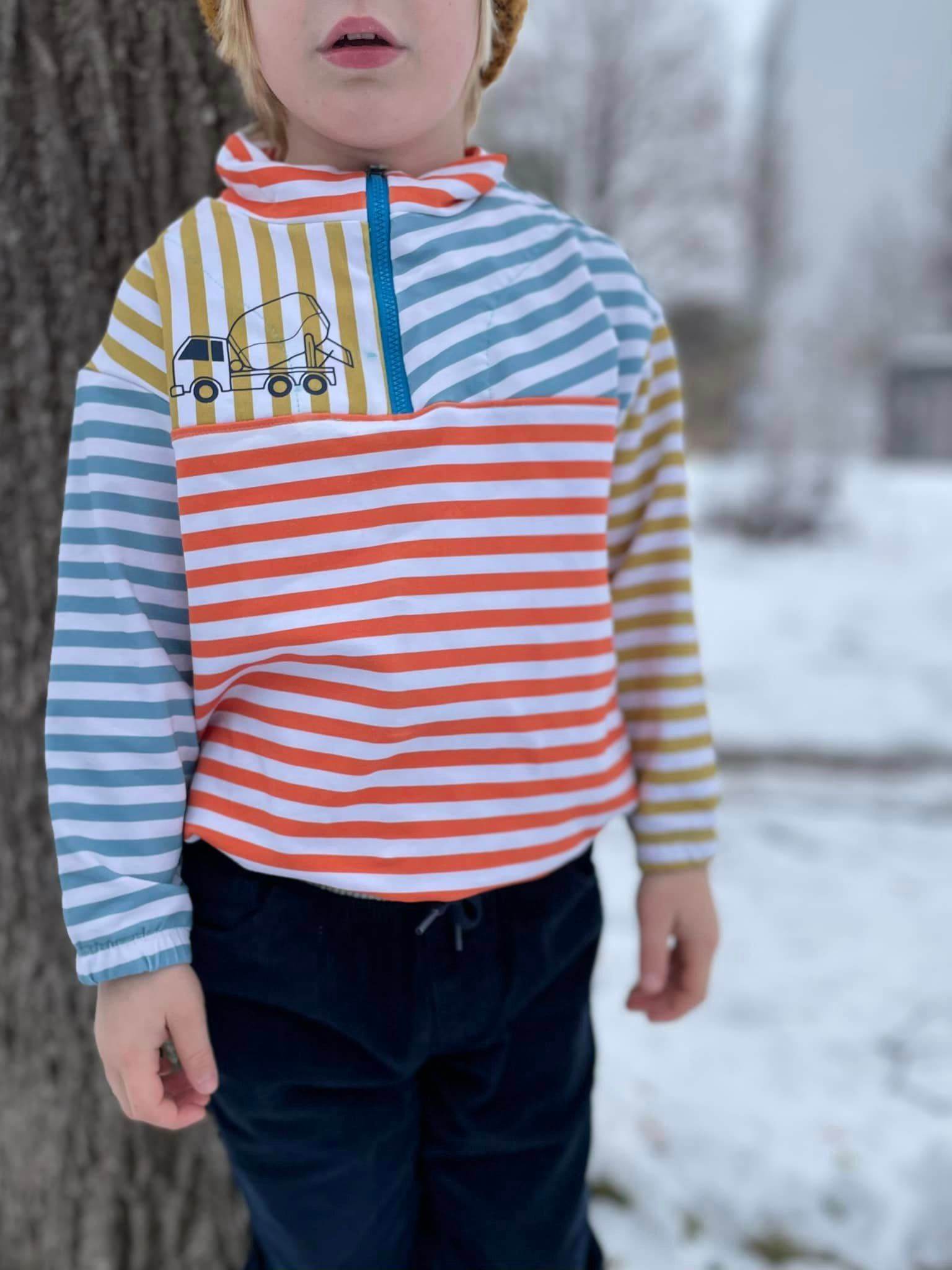 Schnittmuster Troyer Lille Rits Gr. 80-164 - Sewando