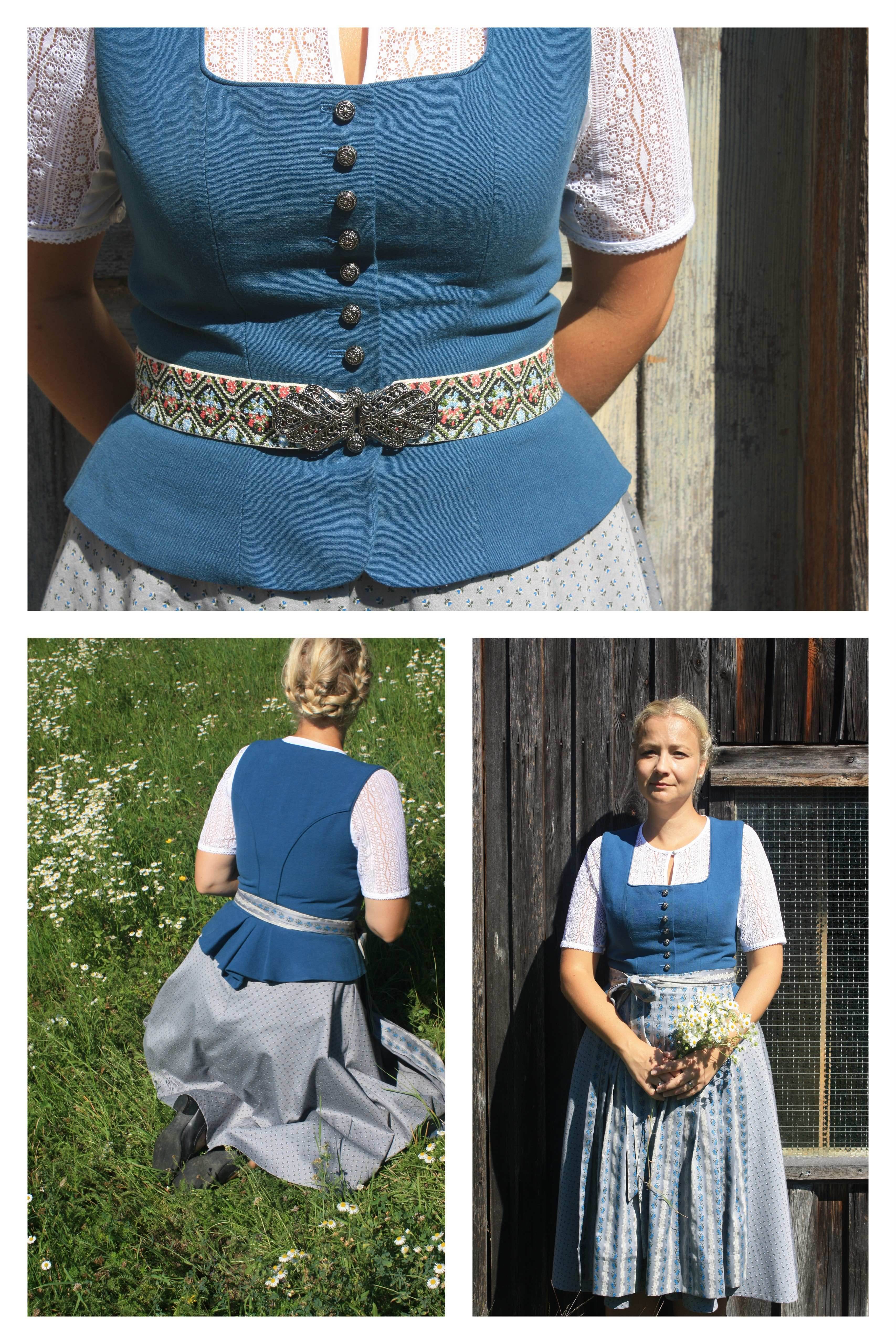 Schnittmuster Mieder mit Schößchen Luise Gr. 34-52 : - Sewando
