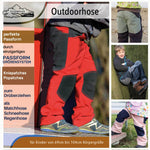 Mini Outdoorhose, Matschhose, Regenhose, Tobehose - für 69cm-104cm Körpergröße - Sewando