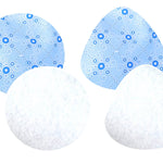 Schnittmuster/Nähanleitung Kosmetiktasche und Stilleinlagen/AbschminkPads - Sewando