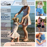 Sparpaket (Hosen)Rock Maxirock Räuberbraut & Räuberprinzessin Gr. 50-158 und Gr. 30-48 - Sewando