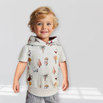 Schnittmuster Kinder Hoodie Ela+Kai Gr. 80-140 - Sewando