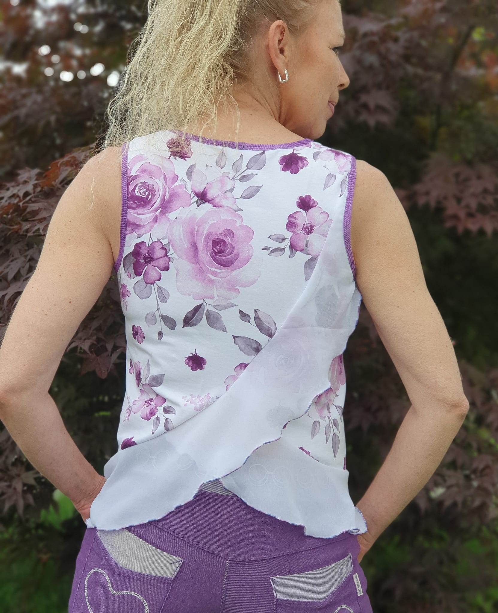 Schnittmuster Top Shirt für Damen Amy Gr. 32-48 - Sewando