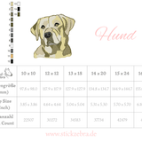 Hund Stickdatei – treuer Blick fürs Herz und deine Stickmaschine - Sewando