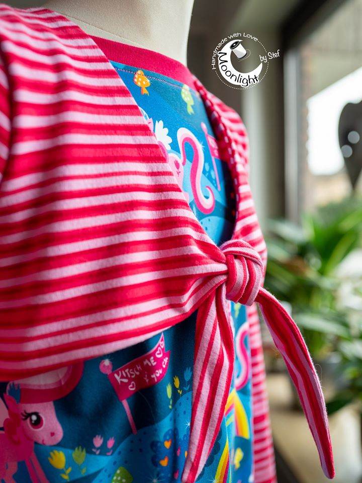 Happy Bibiane -Gr 74 - 164 - Ballontunika + Kleid mit Fake-Bolero Schnittmuster - Sewando