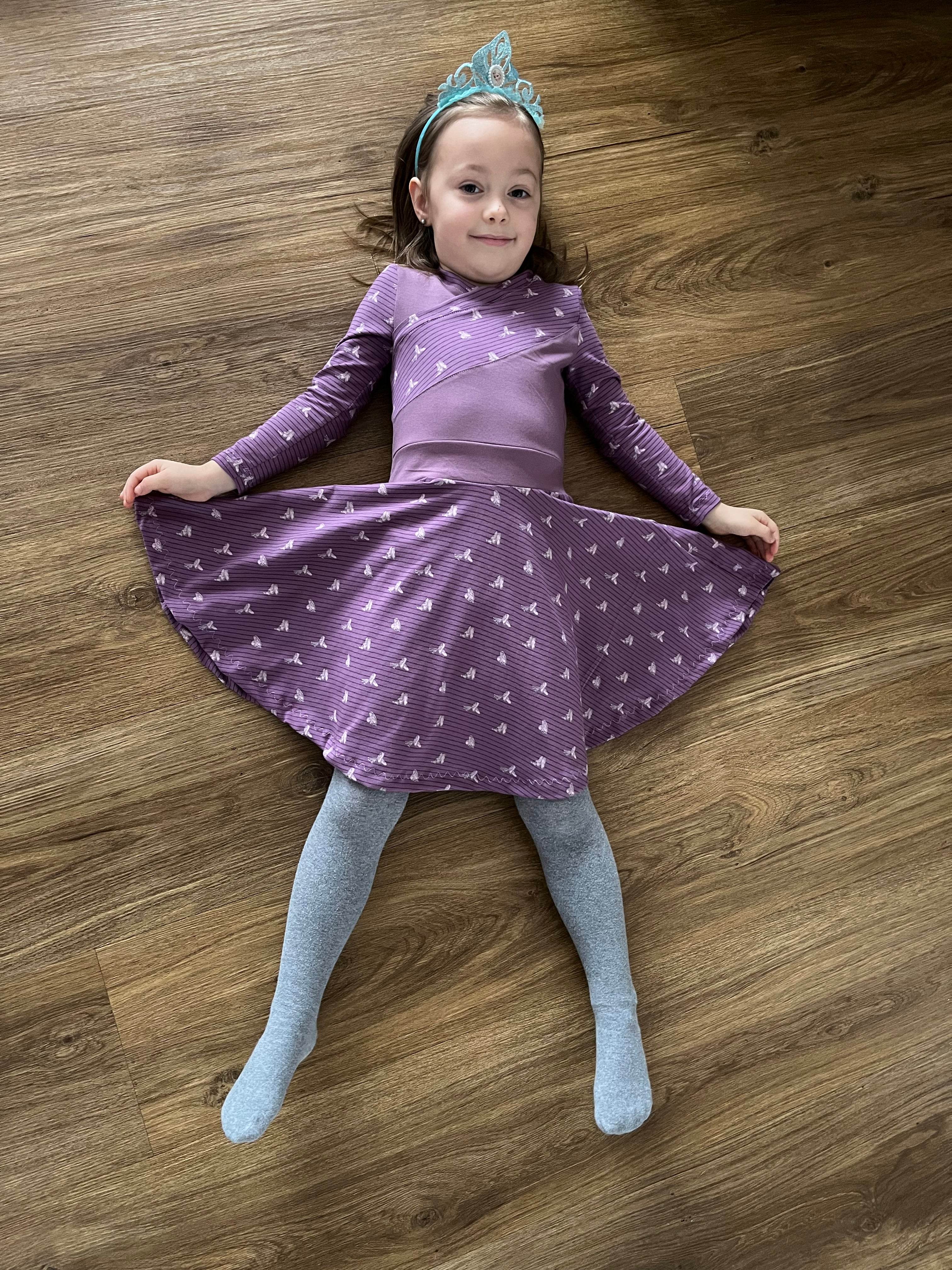 Schnittmuster Tellerrock Add-on für Kinderkleid Francine Gr. 74-164 - Sewando