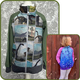 Schnittmuster Sweatjacke Curl Größen 74 bis 176 - Sewando