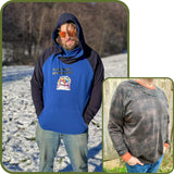 Schnittmuster Herrenhoodie "All in one"