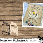 Laserdatei Hochzeitsauto - Sewando