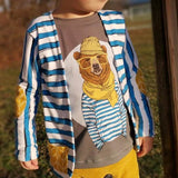 Happy Lysander - Gr 86 - 164 - Shirt mit Fake-Jacke Schnittmuster - Sewando
