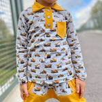Happy Charlie - Gr 74-164 - Poloshirt Schnittmuster - Sewando