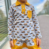 Happy Charlie - Gr 74-164 - Poloshirt Schnittmuster - Sewando